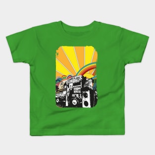 reggae sound system Kids T-Shirt